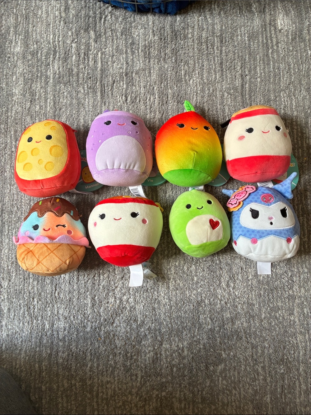 Lot of 8 Squishmallows 5-Inch Plush collection